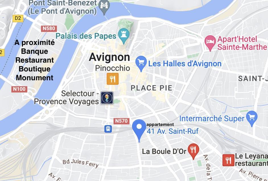 Le Petit Saint-Ruf Appartement Avignon Buitenkant foto
